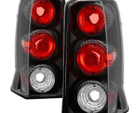 Spyder Auto Altezza Black Tail Lights for Cadillac Escalade SUV 2002-2006