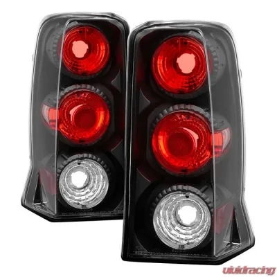 Spyder Auto Altezza Black Tail Lights for Cadillac Escalade SUV 2002-2006 - ALT-YD-CE02-BK