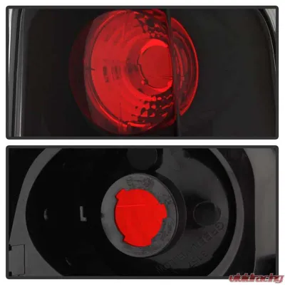 Spyder Auto Altezza Black Tail Lights for Cadillac Escalade SUV 2002-2006 - ALT-YD-CE02-BK