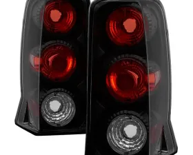 Spyder Auto Euro Style Tail Lights Black Smoke for 2002-2006 Cadillac Escalade