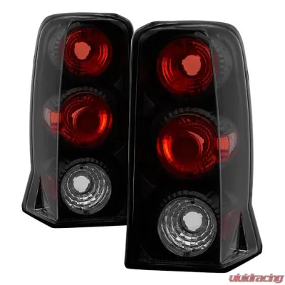 Spyder Auto Euro Style Tail Lights Black Smoke for 2002-2006 Cadillac Escalade - ALT-YD-CE02-BSM