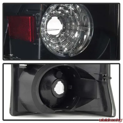 Spyder Auto Euro Style Tail Lights Black Smoke for 2002-2006 Cadillac Escalade - ALT-YD-CE02-BSM