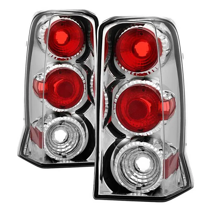 Spyder Auto Altezza Chrome Tail Lights Cadillac Escalade Suv Not Ext 2002-2006 - ALT-YD-CE02-C