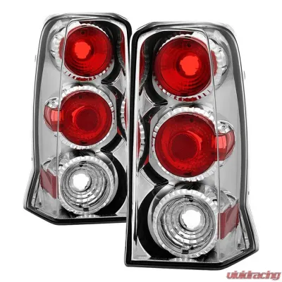 Spyder Auto Altezza Chrome Tail Lights for Cadillac Escalade SUV 2002-2006 - ALT-YD-CE02-C