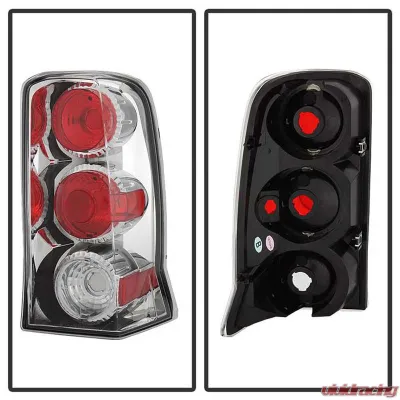Spyder Auto Altezza Chrome Tail Lights for Cadillac Escalade SUV 2002-2006 - ALT-YD-CE02-C