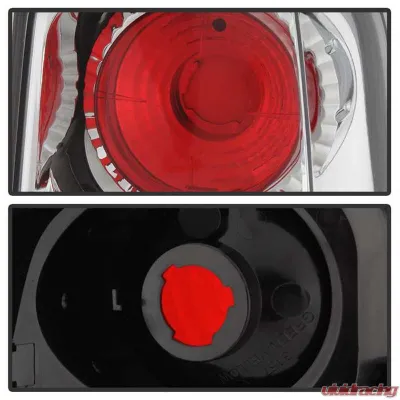 Spyder Auto Altezza Chrome Tail Lights for Cadillac Escalade SUV 2002-2006 - ALT-YD-CE02-C