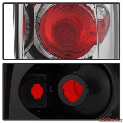 Spyder Auto Altezza Chrome Tail Lights for Cadillac Escalade SUV 2002-2006 - ALT-YD-CE02-C