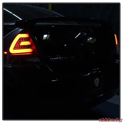 Spyder Auto Black LED Taillights for Chevrolet Impala 2006-2013, ALT-YD-CHIP06-LED-BK - ALT-YD-CHIP06-LED-BK