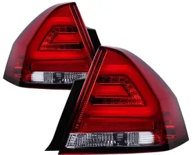 Spyder Auto Red Clear LED Taillights for Chevrolet Impala 2006-2013, Custom Fit