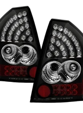 Spyder Auto LED Black Tail Lights for Chrysler 300 2005-2007, ALT-YD-CHR305-LED-BK                                     - ALT-YD-CHR305-LED-BK - Image 10