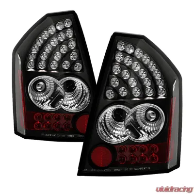 Spyder Auto LED Black Tail Lights for Chrysler 300 2005-2007, ALT-YD-CHR305-LED-BK - ALT-YD-CHR305-LED-BK