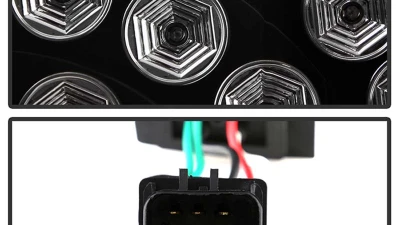 Spyder Auto LED Black Tail Lights for Chrysler 300 2005-2007, ALT-YD-CHR305-LED-BK                                     - ALT-YD-CHR305-LED-BK - Image 3