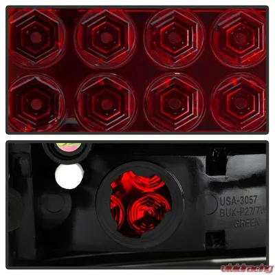 Spyder Auto LED Black Tail Lights for Chrysler 300 2005-2007, ALT-YD-CHR305-LED-BK - ALT-YD-CHR305-LED-BK