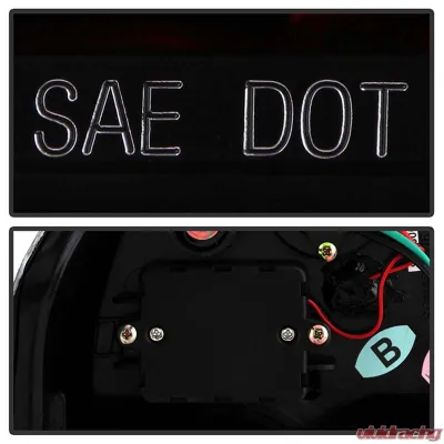 Spyder Auto LED Black Tail Lights for Chrysler 300 2005-2007, ALT-YD-CHR305-LED-BK - ALT-YD-CHR305-LED-BK