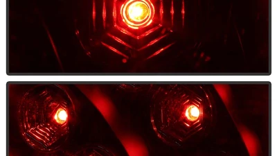 Spyder Auto LED Black Tail Lights for Chrysler 300 2005-2007, ALT-YD-CHR305-LED-BK                                     - ALT-YD-CHR305-LED-BK - Image 9