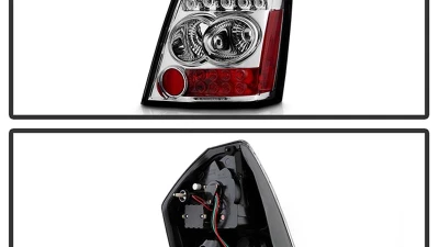 Spyder Auto LED Chrome Tail Lights for Chrysler 300 2005-2007, ALT-YD-CHR305-LED-C                                     - ALT-YD-CHR305-LED-C - Image 2