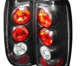 Spyder Auto Altezza Black Tail Lights for Chevrolet Silverado & GMC Sierra 2003-2006