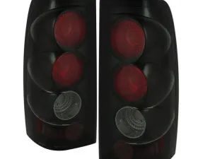 Spyder Auto Black Smoke Euro Style Taillights for 2003-2006 Chevrolet Silverado 2500