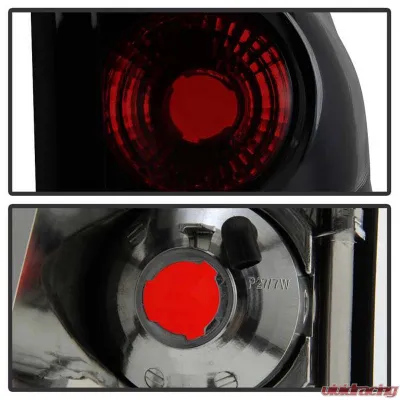 Spyder Auto Black Smoke Euro Style Taillights for 2003-2006 Chevrolet Silverado 2500 - ALT-YD-CS03-BSM