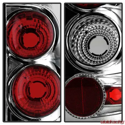 Spyder Auto Altezza Chrome Tail Lights for 2003-2006 Chevrolet Silverado & GMC Sierra 1500/2500/3500 - ALT-YD-CS03-C