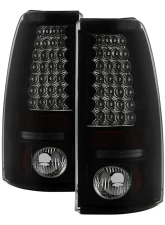 Spyder Auto Black Smoke LED Taillights for 2003-2006 Chevrolet Silverado 2500                                     - ALT-YD-CS03-LED-BSM - Image 9