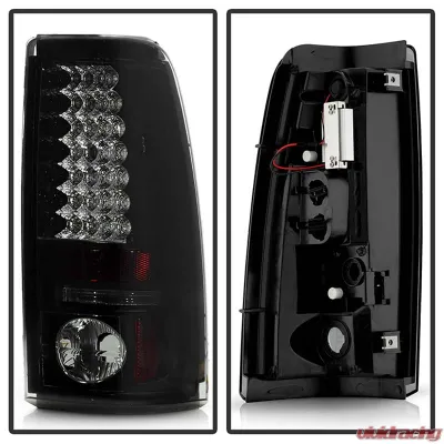 Spyder Auto Black Smoke LED Taillights for 2003-2006 Chevrolet Silverado 2500 - ALT-YD-CS03-LED-BSM