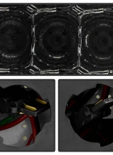 Spyder Auto Black Smoke LED Taillights for 2003-2006 Chevrolet Silverado 2500                                     - ALT-YD-CS03-LED-BSM - Image 4