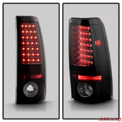 Spyder Auto Black Smoke LED Taillights for 2003-2006 Chevrolet Silverado 2500 - ALT-YD-CS03-LED-BSM