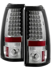 Spyder Auto LED Chrome Tail Lights for Chevrolet Silverado & GMC Sierra 1500/2500/3500 2003-2006                                     - ALT-YD-CS03-LED-C - Image 10