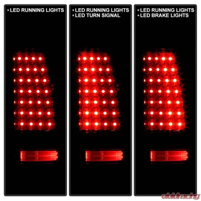 Spyder Auto LED Chrome Tail Lights for Chevrolet Silverado & GMC Sierra 1500/2500/3500 2003-2006 - ALT-YD-CS03-LED-C