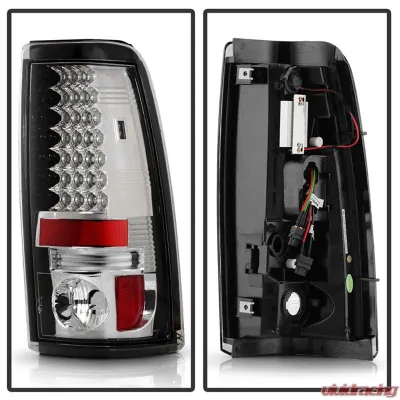 Spyder Auto LED Chrome Tail Lights for Chevrolet Silverado & GMC Sierra 1500/2500/3500 2003-2006 - ALT-YD-CS03-LED-C