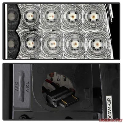 Spyder Auto LED Chrome Tail Lights for Chevrolet Silverado & GMC Sierra 1500/2500/3500 2003-2006 - ALT-YD-CS03-LED-C