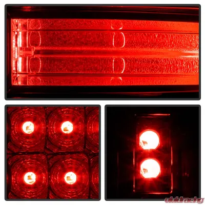 Spyder Auto LED Chrome Tail Lights for Chevrolet Silverado & GMC Sierra 1500/2500/3500 2003-2006 - ALT-YD-CS03-LED-C