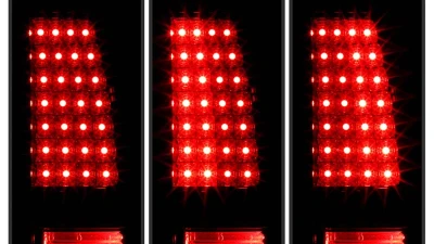 Spyder Auto LED Red/Clear Tail Lights for 2003-2006 Chevrolet Silverado & GMC Sierra 1500/2500/3500                                     - ALT-YD-CS03-LED-RC - Image 10