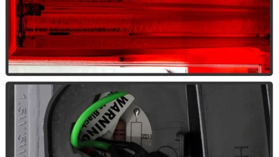 Spyder Auto LED Red/Clear Tail Lights for 2003-2006 Chevrolet Silverado & GMC Sierra 1500/2500/3500                                     - ALT-YD-CS03-LED-RC - Image 3