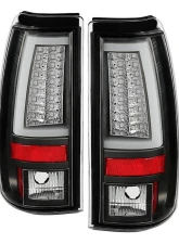 Spyder Auto Black LED Version 2 Taillights for 2003-2006 Chevrolet Silverado 2500                                     - ALT-YD-CS03V2-LED-BK - Image 11