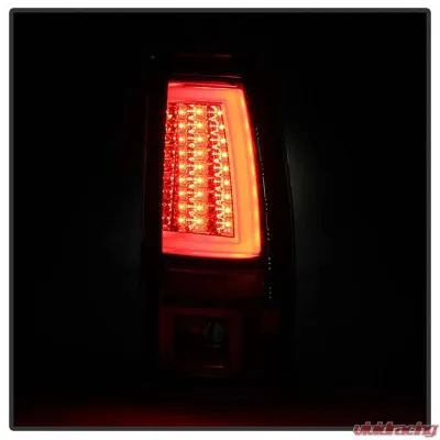 Spyder Auto Black LED Version 2 Taillights for 2003-2006 Chevrolet Silverado 2500 - ALT-YD-CS03V2-LED-BK