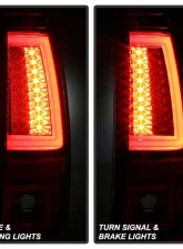 Spyder Auto Black LED Version 2 Taillights for 2003-2006 Chevrolet Silverado 2500                                     - ALT-YD-CS03V2-LED-BK - Image 6