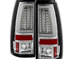 Spyder Auto Chrome LED Version 2 Taillights for Chevrolet Silverado 2500 2003-2006