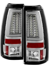 Spyder Auto Chrome LED Version 2 Taillights for 2003-2006 Chevrolet Silverado 2500                                     - ALT-YD-CS03V2-LED-C - Image 9