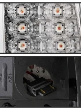 Spyder Auto Chrome LED Version 2 Taillights for 2003-2006 Chevrolet Silverado 2500                                     - ALT-YD-CS03V2-LED-C - Image 4