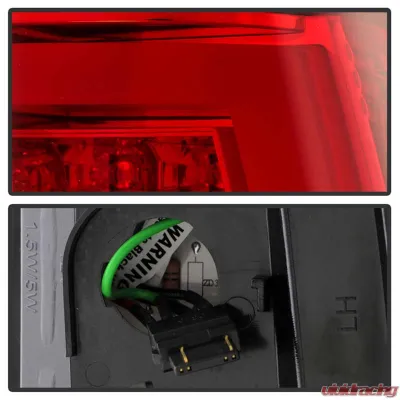 Spyder Auto Red Clear LED Taillights for Chevrolet Silverado 2500 2003-2006 - ALT-YD-CS03V2-LED-RC