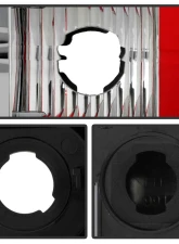 Spyder Auto Red Clear LED Taillights for Chevrolet Silverado 2500 2003-2006                                     - ALT-YD-CS03V2-LED-RC - Image 5