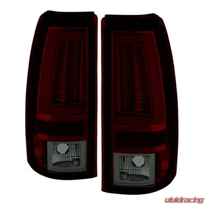Spyder Auto Red Smoke LED Taillights for Chevrolet Silverado 2500 2003-2006 - ALT-YD-CS03V2-LED-RS