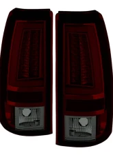 Spyder Auto Red Smoke LED Taillights for Chevrolet Silverado 2500 2003-2006                                     - ALT-YD-CS03V2-LED-RS - Image 7