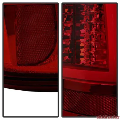 Spyder Auto Red Smoke LED Taillights for Chevrolet Silverado 2500 2003-2006 - ALT-YD-CS03V2-LED-RS