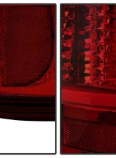 Spyder Auto Red Smoke LED Taillights for Chevrolet Silverado 2500 2003-2006                                     - ALT-YD-CS03V2-LED-RS - Image 5