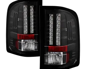 Spyder Auto LED Black Tail Lights for Chevrolet Silverado 1500 2500 3500 2007-2009