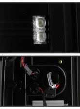 Spyder Auto LED Black Tail Lights for Chevrolet Silverado 1500 2500 3500 2007-2009                                     - ALT-YD-CS07-LED-BK - Image 4