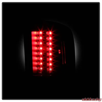 Spyder Auto LED Black Tail Lights for Chevrolet Silverado 1500 2500 3500 2007-2009 - ALT-YD-CS07-LED-BK